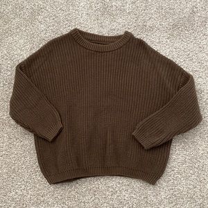Oversized Toddler Sweater